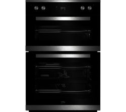 BEKO  BXDF25300X Electric Double Oven - Stainless Steel